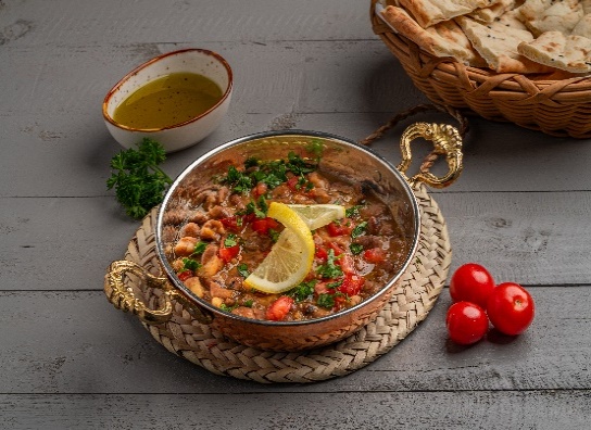 فول بالطحينه