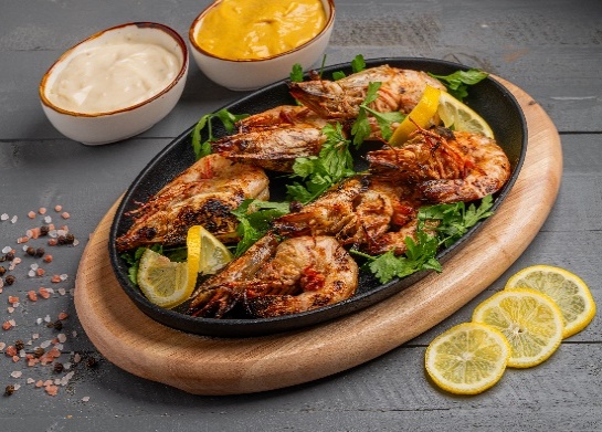 روبيان مشوي