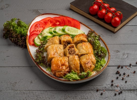 لفائف البوريك بالحر